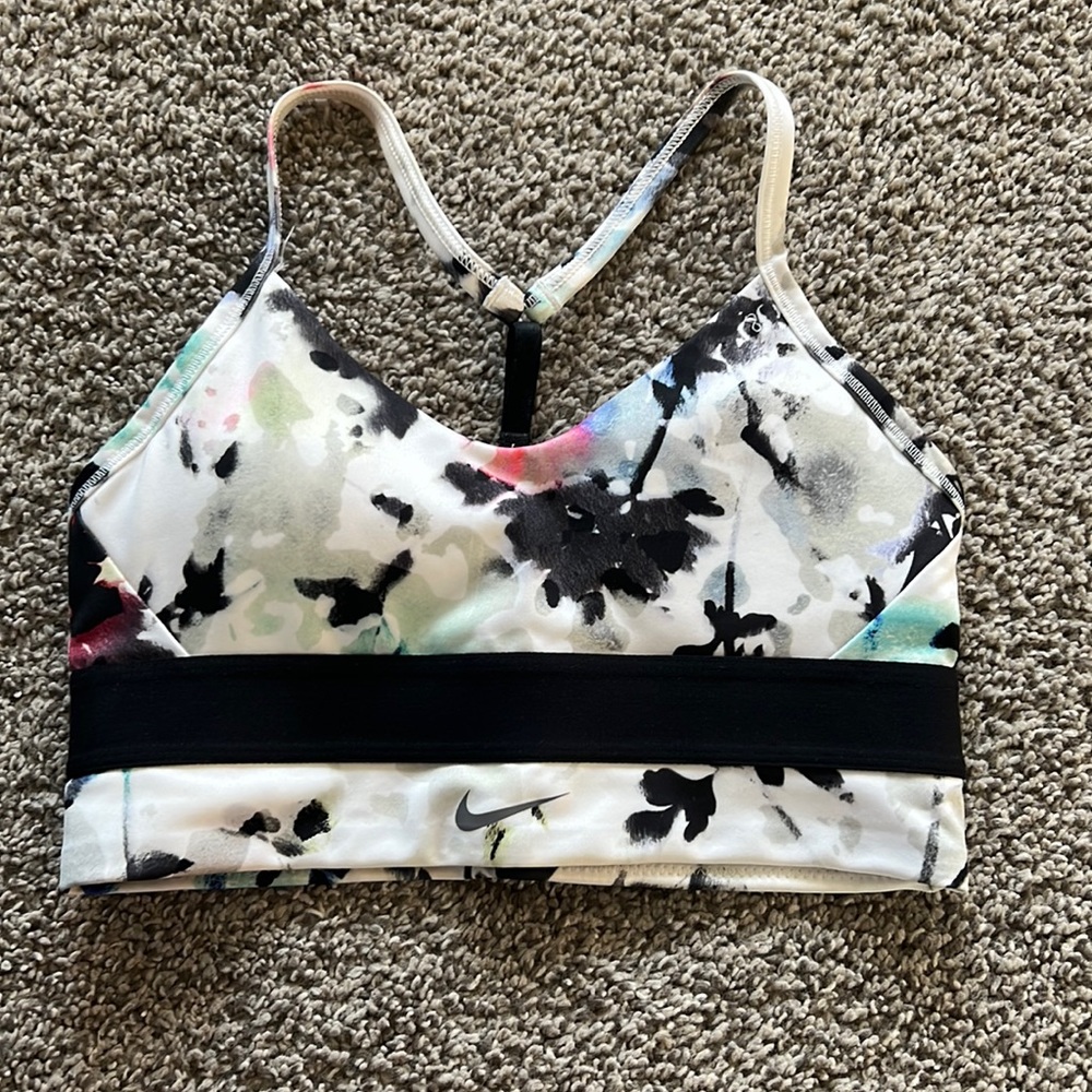 Nike Multi Colored Sports Bra size XS